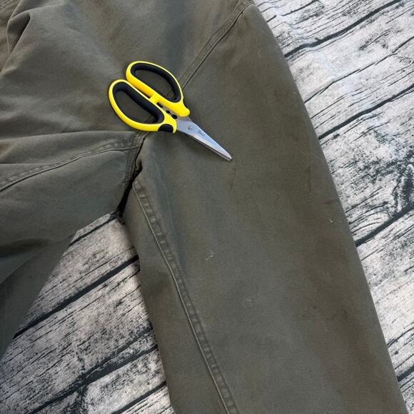 Orvis Men’s 2XL Field Barn Jacket Olive Green Quilted Lining Corduroy Collar - Picture 10 of 10